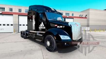 Скин Adidas на тягач Peterbilt 579 для American Truck Simulator
