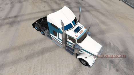 Скин Carlyle на тягач Kenworth W900 для American Truck Simulator