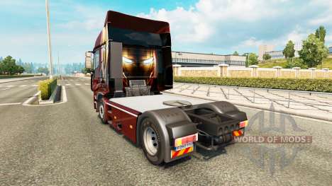 Скин Iron Man на тягач Iveco для Euro Truck Simulator 2
