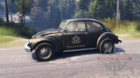 Volkswagen Beetle Custom v2.0 для Spin Tires