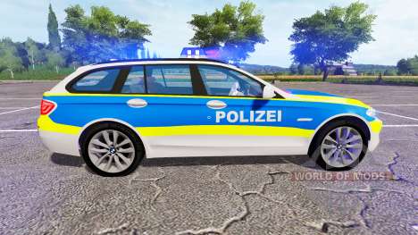 BMW 520d Touring (F11) Police для Farming Simulator 2017
