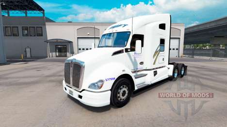 Скин Swift на тягач Kenworth T680 для American Truck Simulator