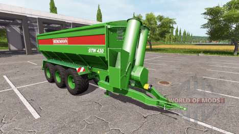 BERGMANN GTW 430 multifruit v1.1 для Farming Simulator 2017