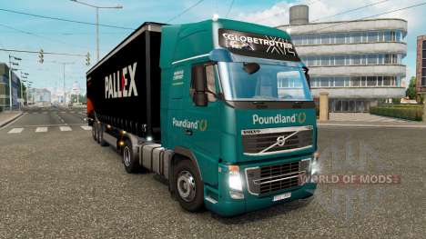 Скины для грузового трафика v2.0 для Euro Truck Simulator 2