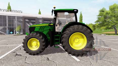 John Deere 6210R v0.9 для Farming Simulator 2017