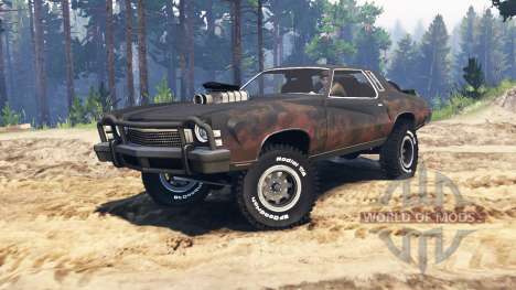 Chevrolet Monte Carlo 1973 Mad Max для Spin Tires
