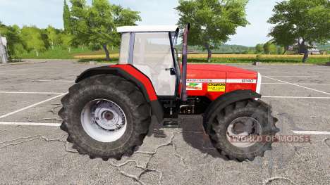 Massey Ferguson 8140 v2.0 для Farming Simulator 2017