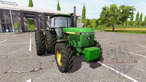 John Deere 4955 v2.0 для Farming Simulator 2017