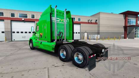 Скин Boyd Transportation на тягач Peterbilt 579 для American Truck Simulator
