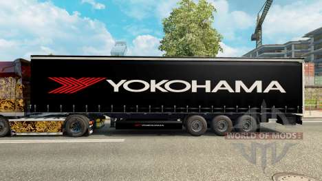 Скин Yokohama на полуприцеп для Euro Truck Simulator 2