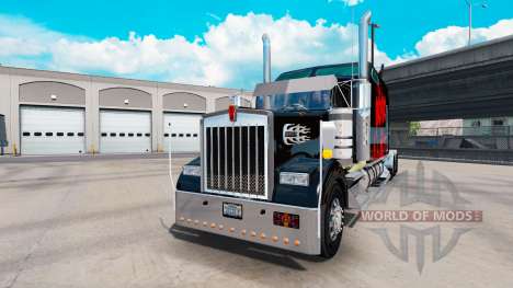 Kenworth W900B Long v1.5 для American Truck Simulator