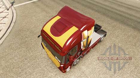 Скин Iron Man на тягач Iveco для Euro Truck Simulator 2