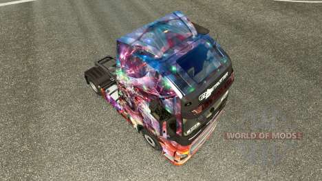 Скин Dragon Princess на тягач Volvo для Euro Truck Simulator 2