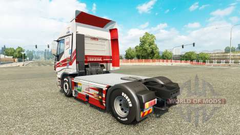 Скин Luis Lopez на тягач Iveco для Euro Truck Simulator 2