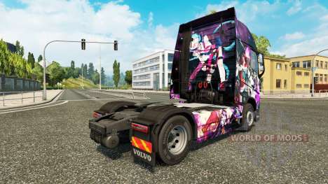 Скин League of Legends на тягач Volvo для Euro Truck Simulator 2