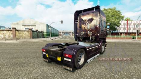 Скин Viking на тягач Scania для Euro Truck Simulator 2
