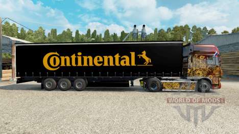 Скин Contiential на полуприцеп для Euro Truck Simulator 2