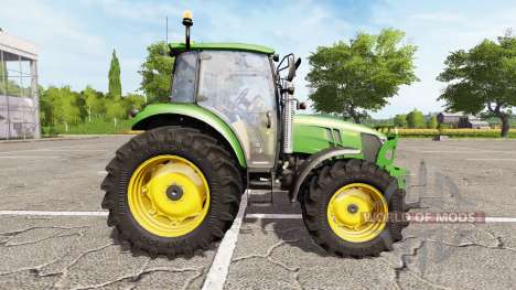 John Deere 5105M v3.0 для Farming Simulator 2017