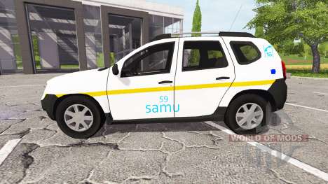 Dacia Duster SAMU для Farming Simulator 2017