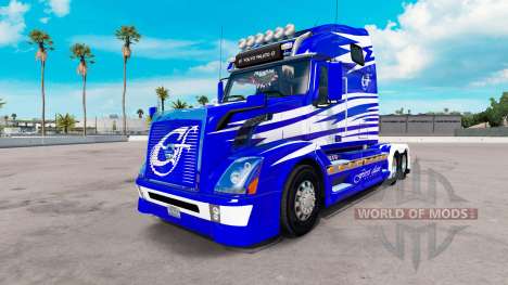 Скин First Class на тягач Volvo VNL 670 для American Truck Simulator