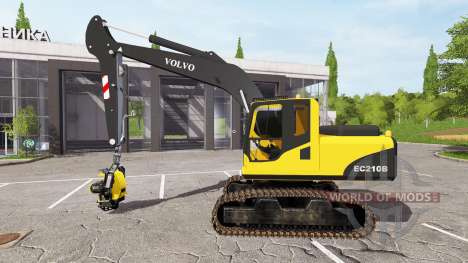 Volvo EC210B forest для Farming Simulator 2017