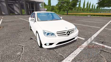 Mercedes-Benz C350 для Farming Simulator 2017