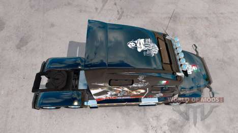 Скин Big Mama Tattoo на тягач Volvo VNL 670 для American Truck Simulator