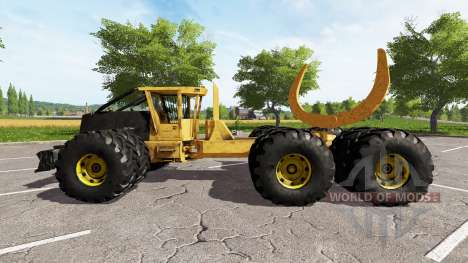 Tigercat 635E clambunk для Farming Simulator 2017