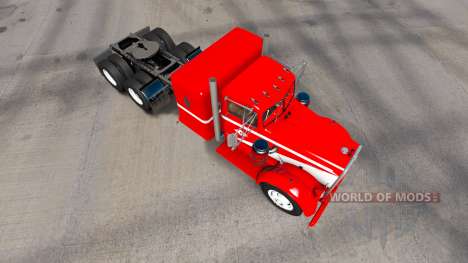 Скин Timber Tech на тягач Kenworth 521 для American Truck Simulator