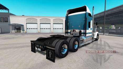 Скин Carlyle на тягач Kenworth W900 для American Truck Simulator