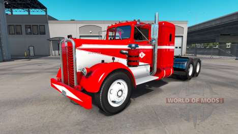 Скин Timber Tech на тягач Kenworth 521 для American Truck Simulator