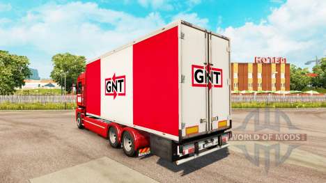 Скин GNT на тягач Renault Magnum tandem для Euro Truck Simulator 2