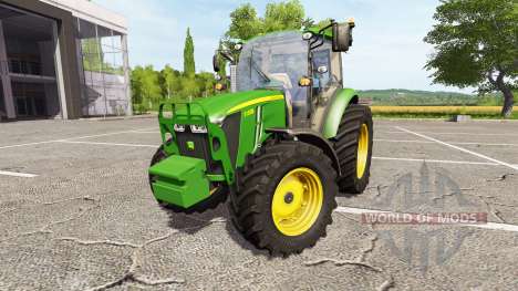 John Deere 5105M v3.0 для Farming Simulator 2017