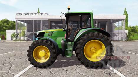 John Deere 6155M v1.0.6 для Farming Simulator 2017