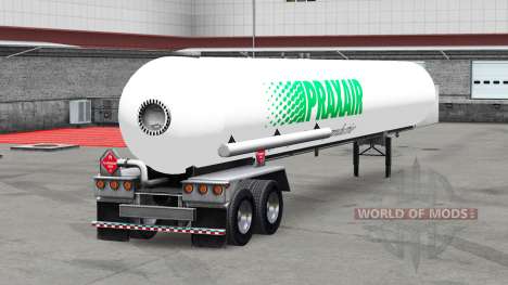 Полуприцеп-цистерна v1.5 для American Truck Simulator