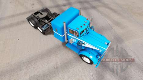 Скин Wanners Trucking на тягач Kenworth 521 для American Truck Simulator