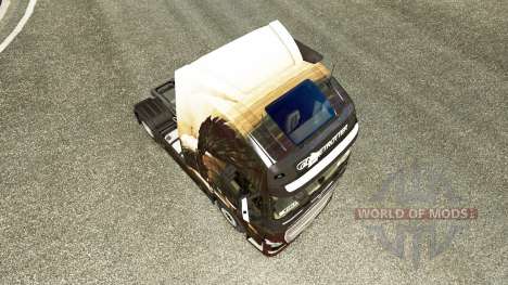 Скин Angel на тягач Volvo для Euro Truck Simulator 2
