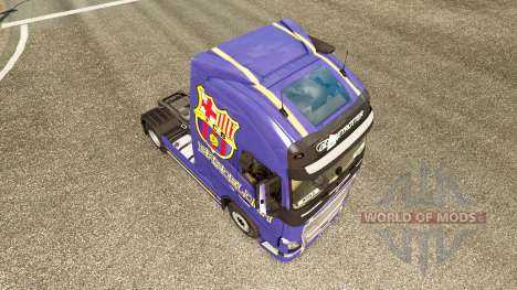 Скин Barcelona на тягач Volvo для Euro Truck Simulator 2