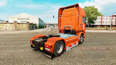 Скин Лукойл на тягач Scania для Euro Truck Simulator 2