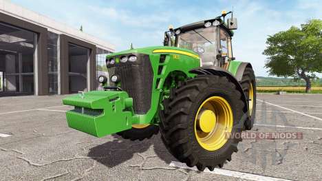 John Deere 8430 v2.2 для Farming Simulator 2017