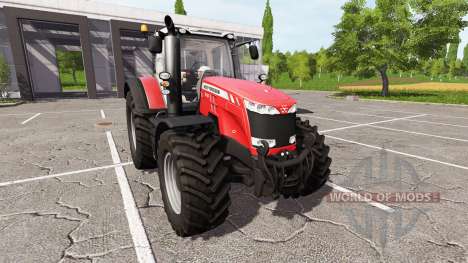 Massey Ferguson 8737 v2.5 для Farming Simulator 2017