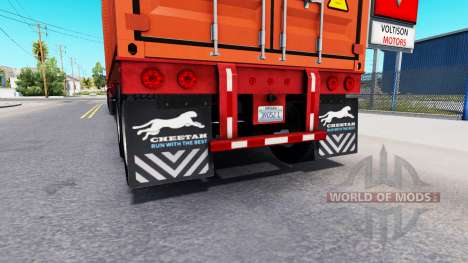 Обновлённые брызговики у полуприцепов для American Truck Simulator