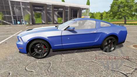 Ford Mustang GT road rage light addon для Farming Simulator 2017