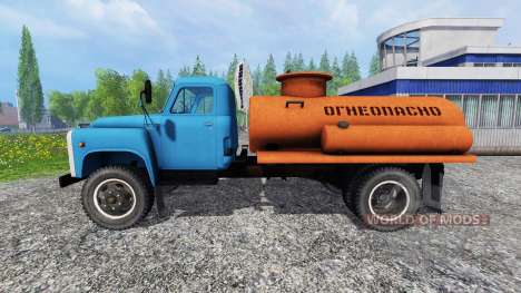 ГАЗ-53 Огнеопасно для Farming Simulator 2015