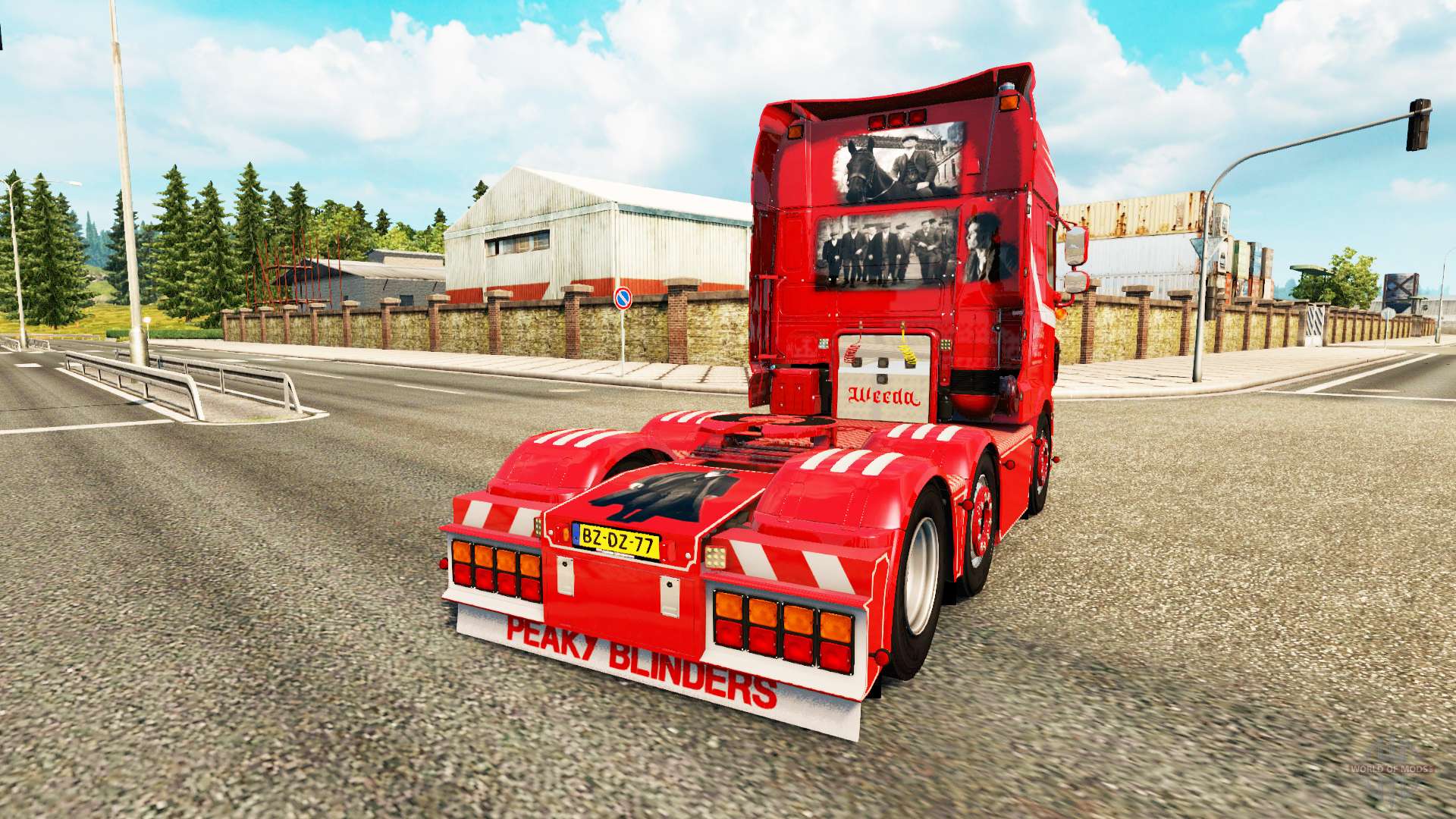 DAF XF Weeda для Euro Truck Simulator