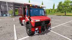 Mercedes-Benz Unimog wood для Farming Simulator 2017
