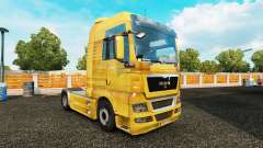 Скин Dirt на тягач MAN для Euro Truck Simulator 2