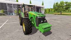 John Deere 8430 v2.2 для Farming Simulator 2017