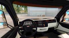 Интерьер Platinium для Peterbilt 579 для American Truck Simulator