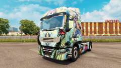 Скин One Piece на тягач Renault для Euro Truck Simulator 2